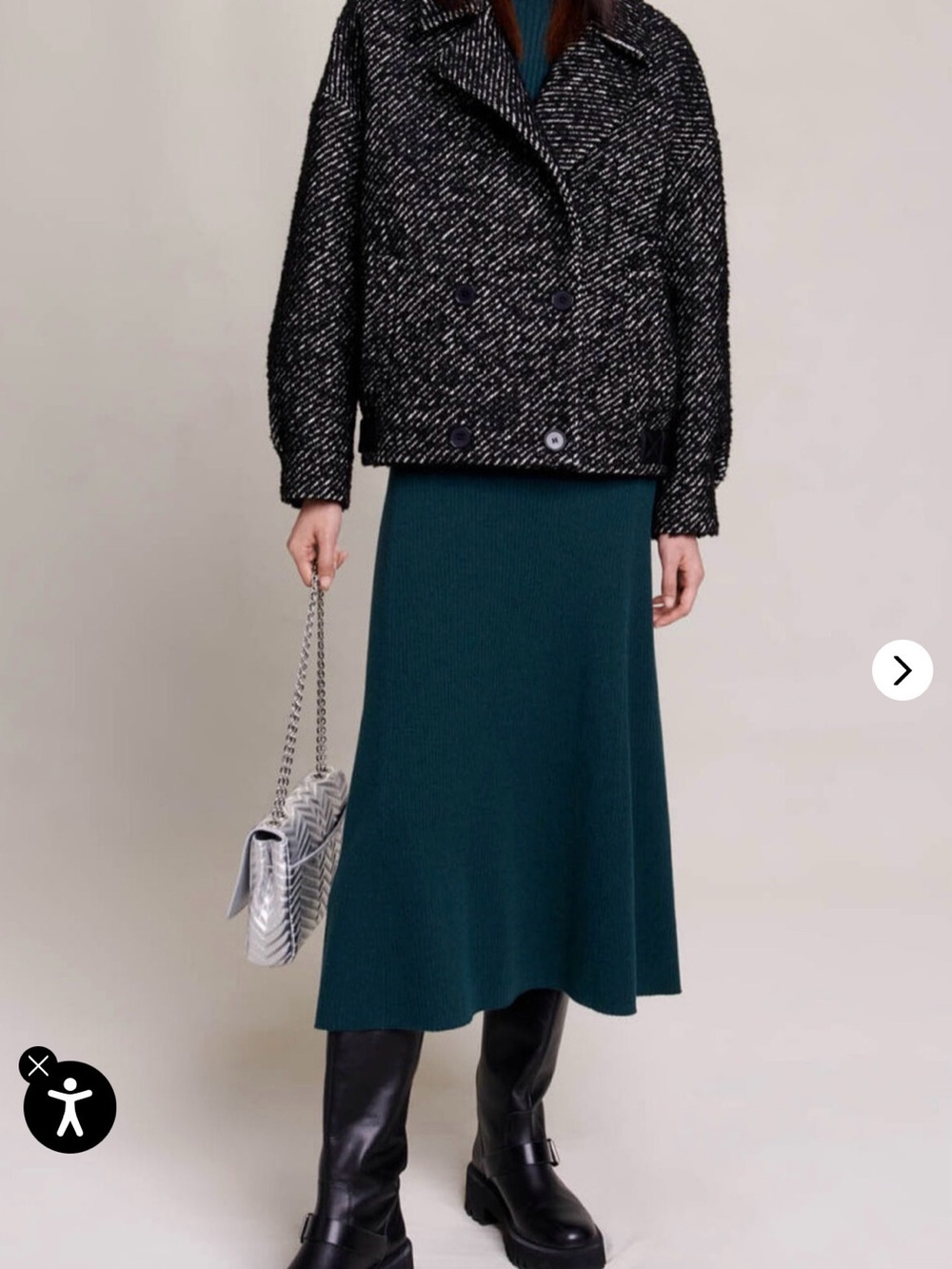 Maje structured coat